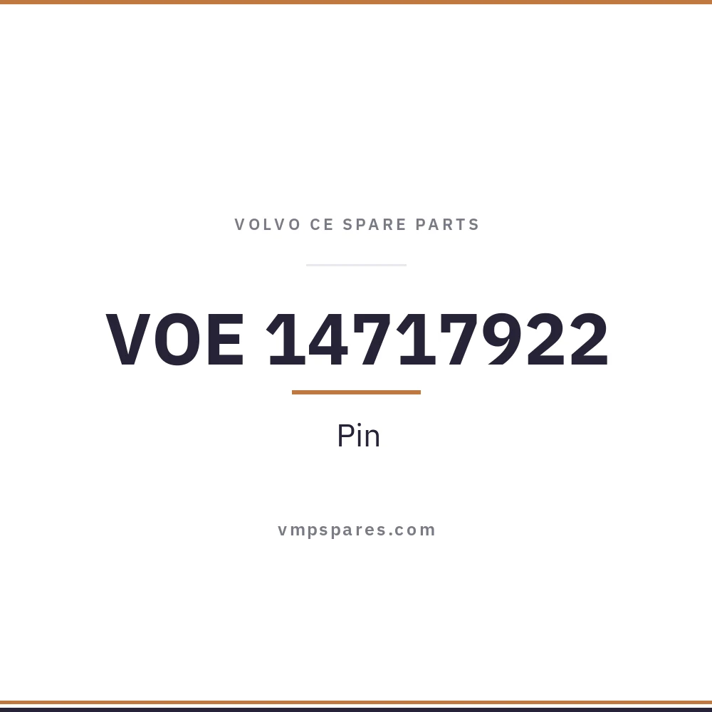VOE 14717922 – Pin