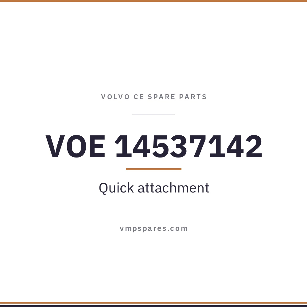 VOE 14537142 – Quick attachment