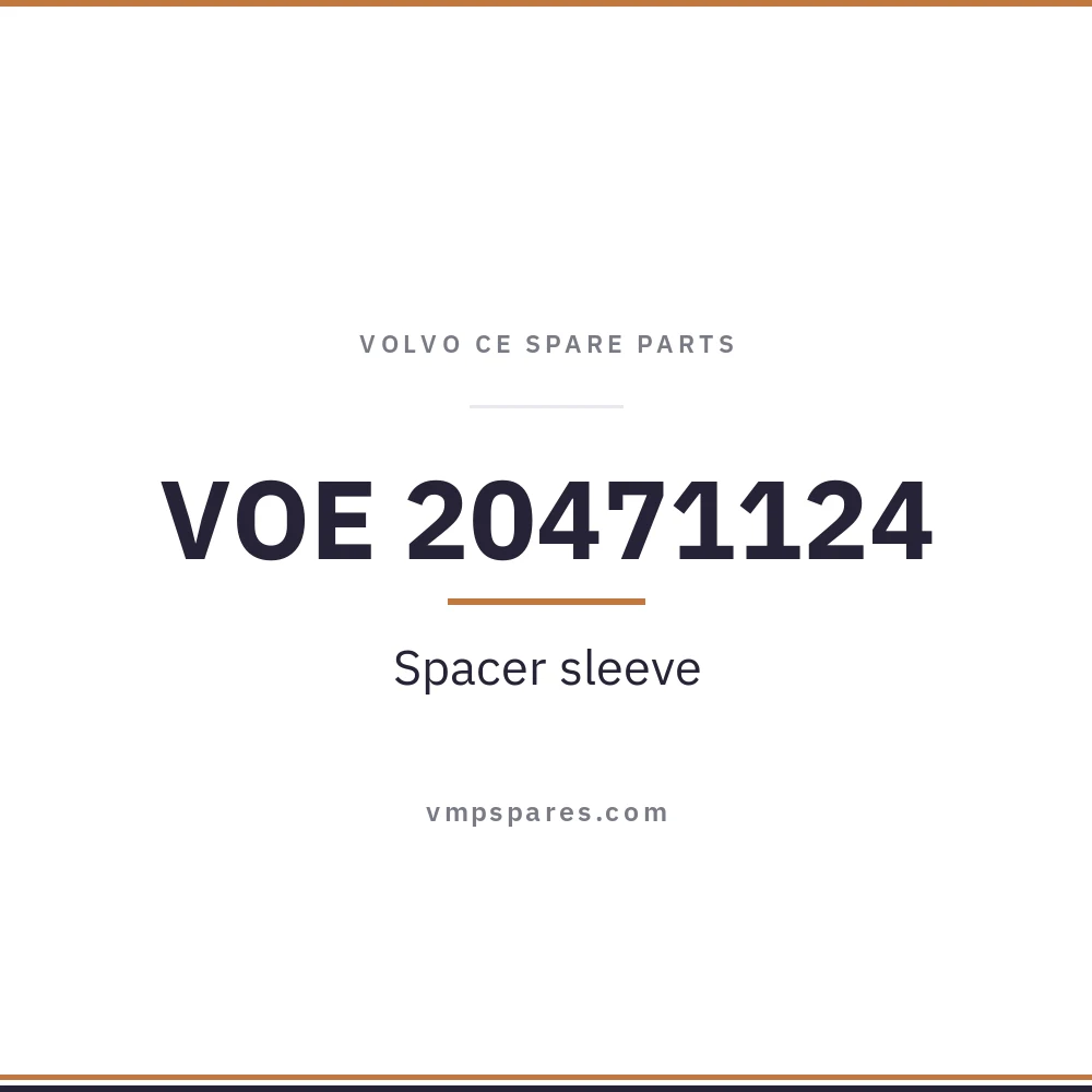 VOE 20471124 – Spacer sleeve