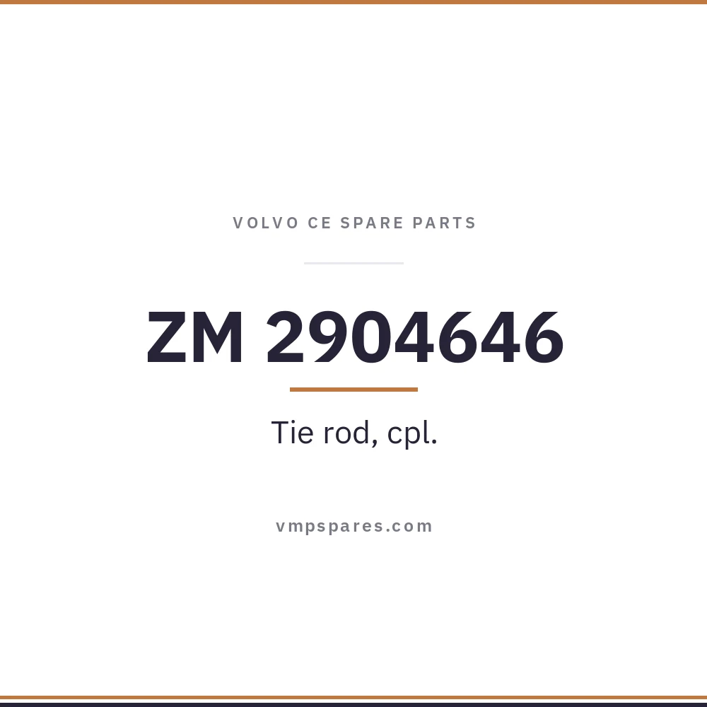ZM 2904646 – Tie rod, cpl.