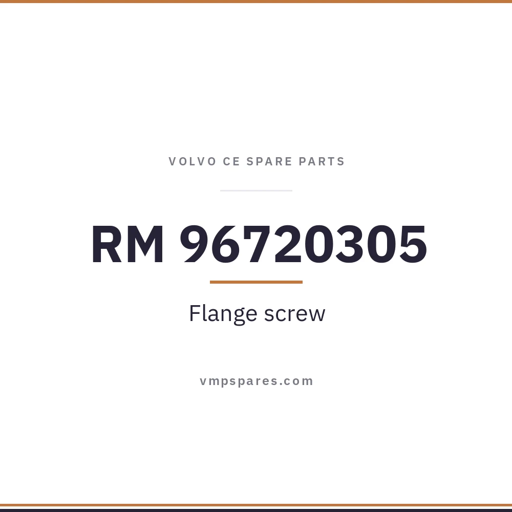 RM 96720305 – Flange screw