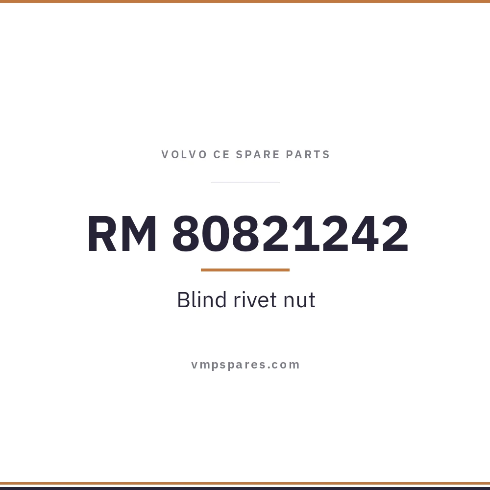 RM 80821242 – Blind rivet nut
