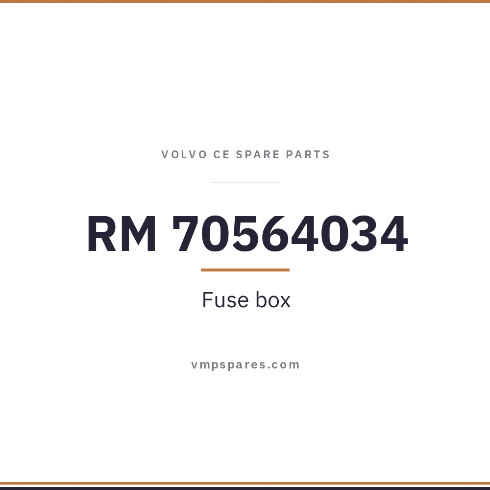 RM 70564034 – Fuse box