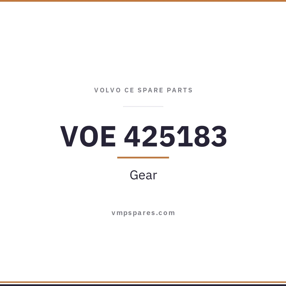 VOE 425183 – Gear