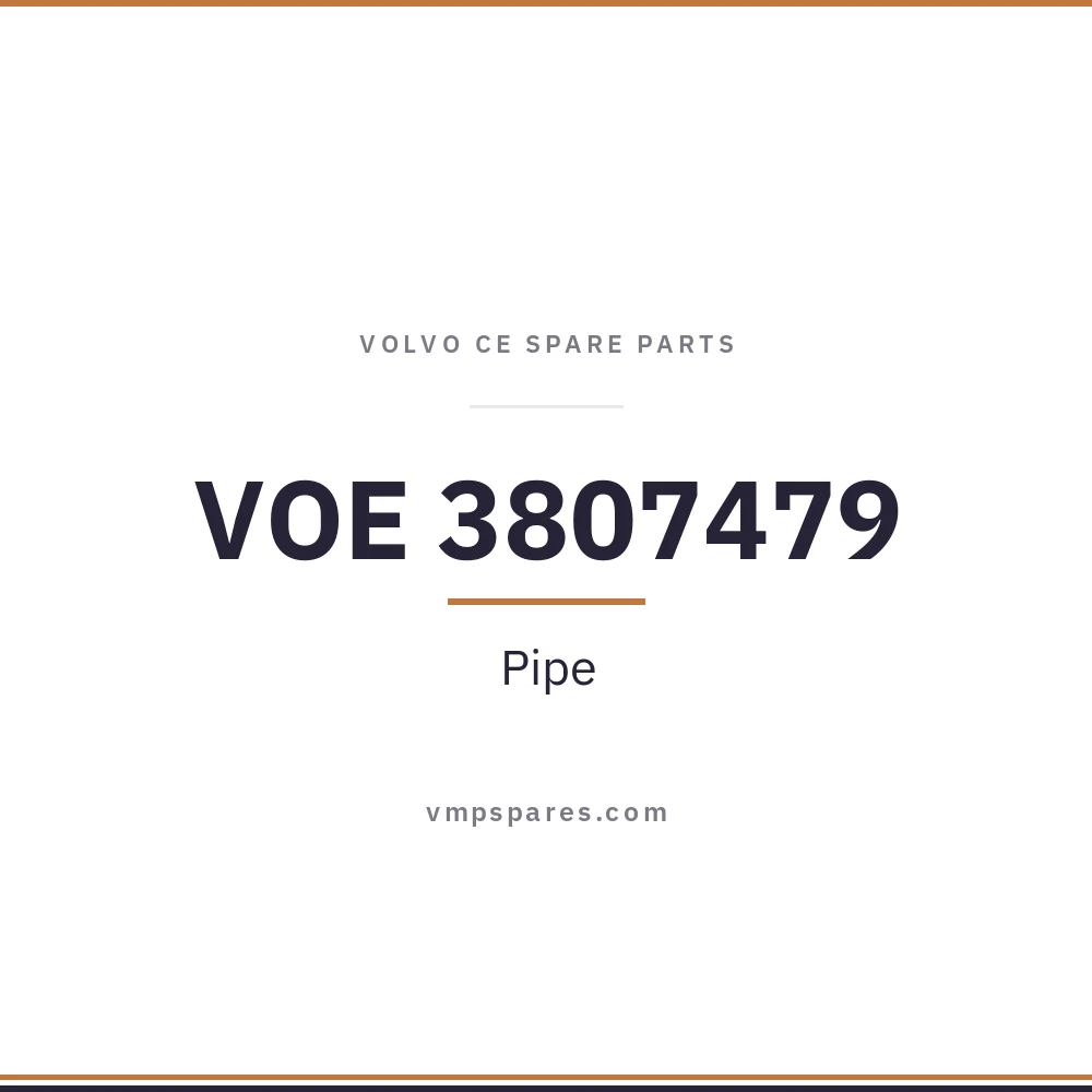 VOE 3807479 – Pipe