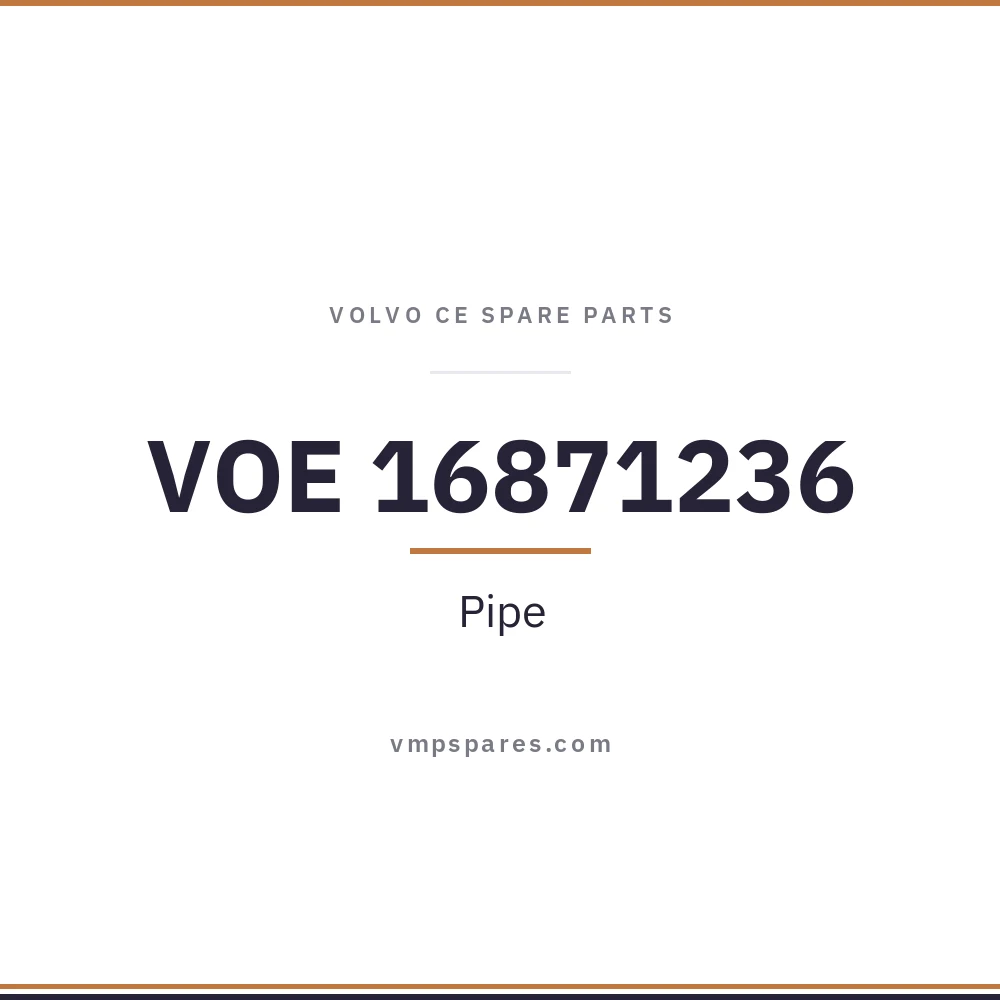 VOE 16871236 – Pipe