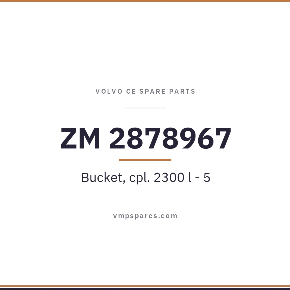 ZM 2878967 – Bucket, cpl. 2300 l – 5