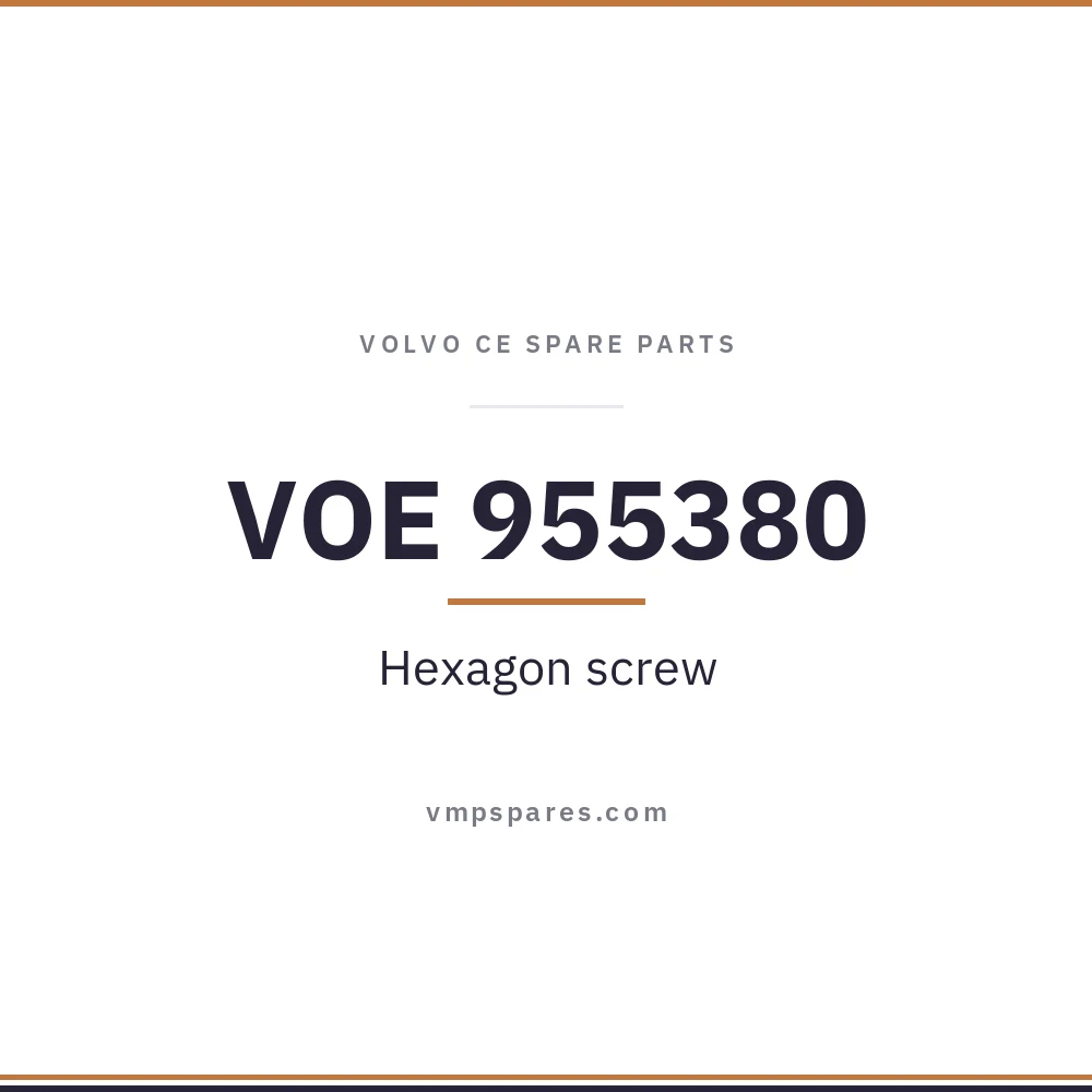VOE 955380 – Hexagon screw