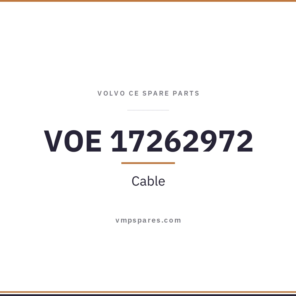 VOE 17262972 – Cable