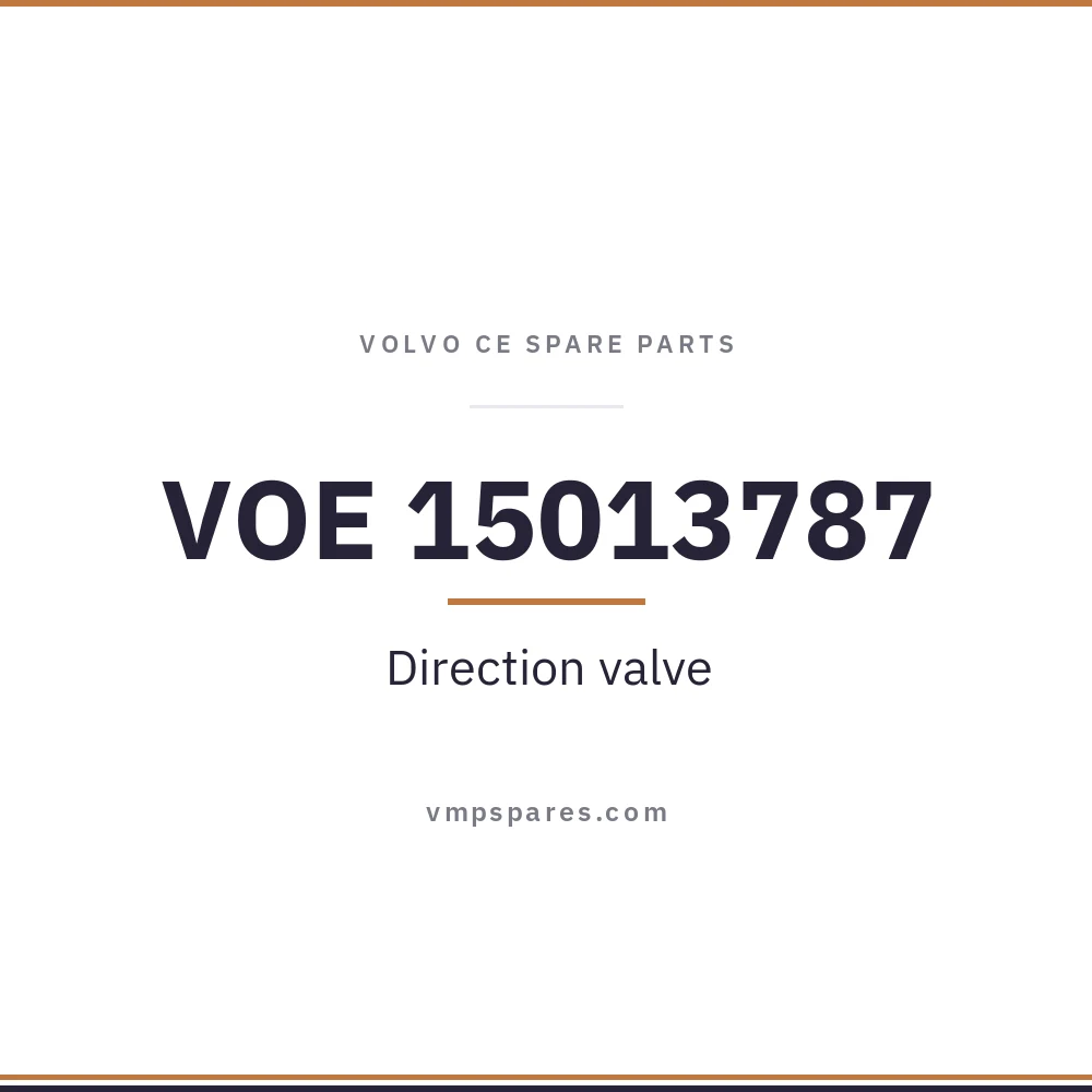 VOE 15013787 – Direction valve