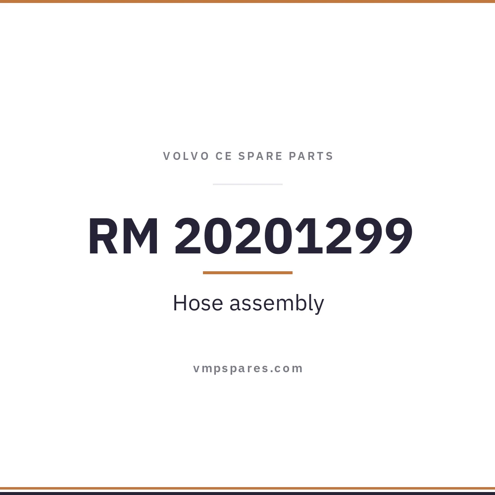 RM 20201299 – Hose assembly