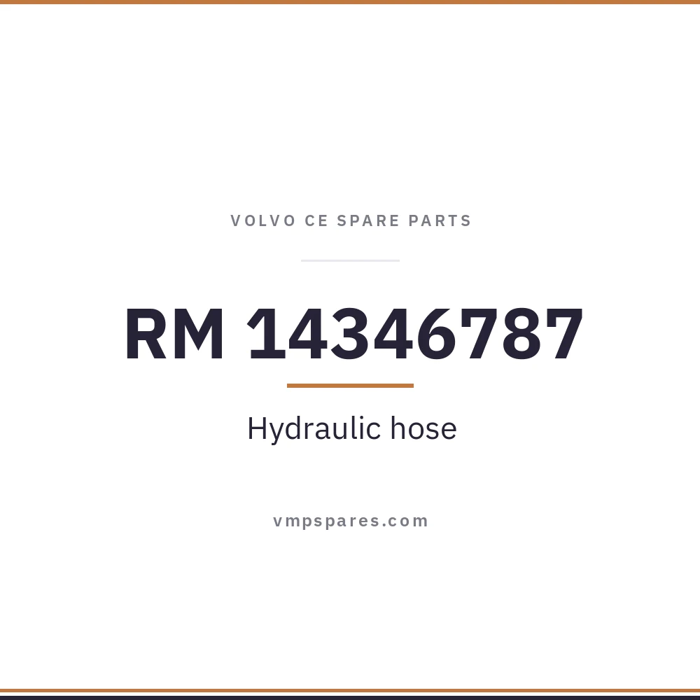 RM 14346787 – Hydraulic hose