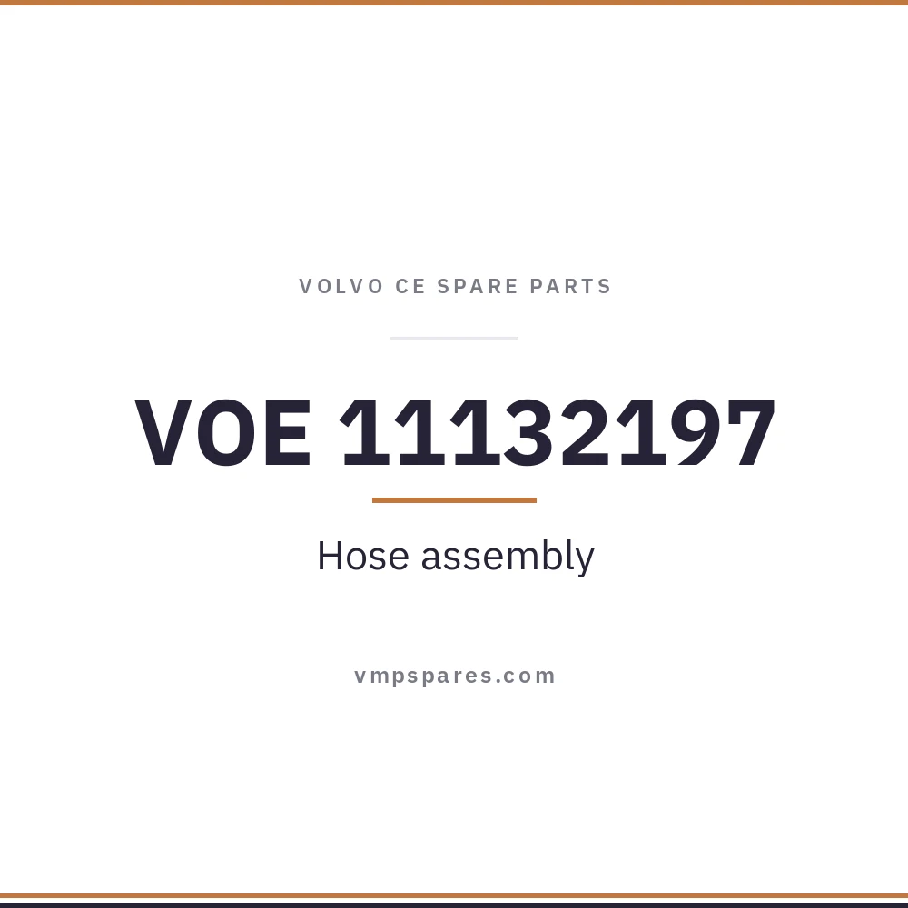 VOE 11132197 – Hose assembly