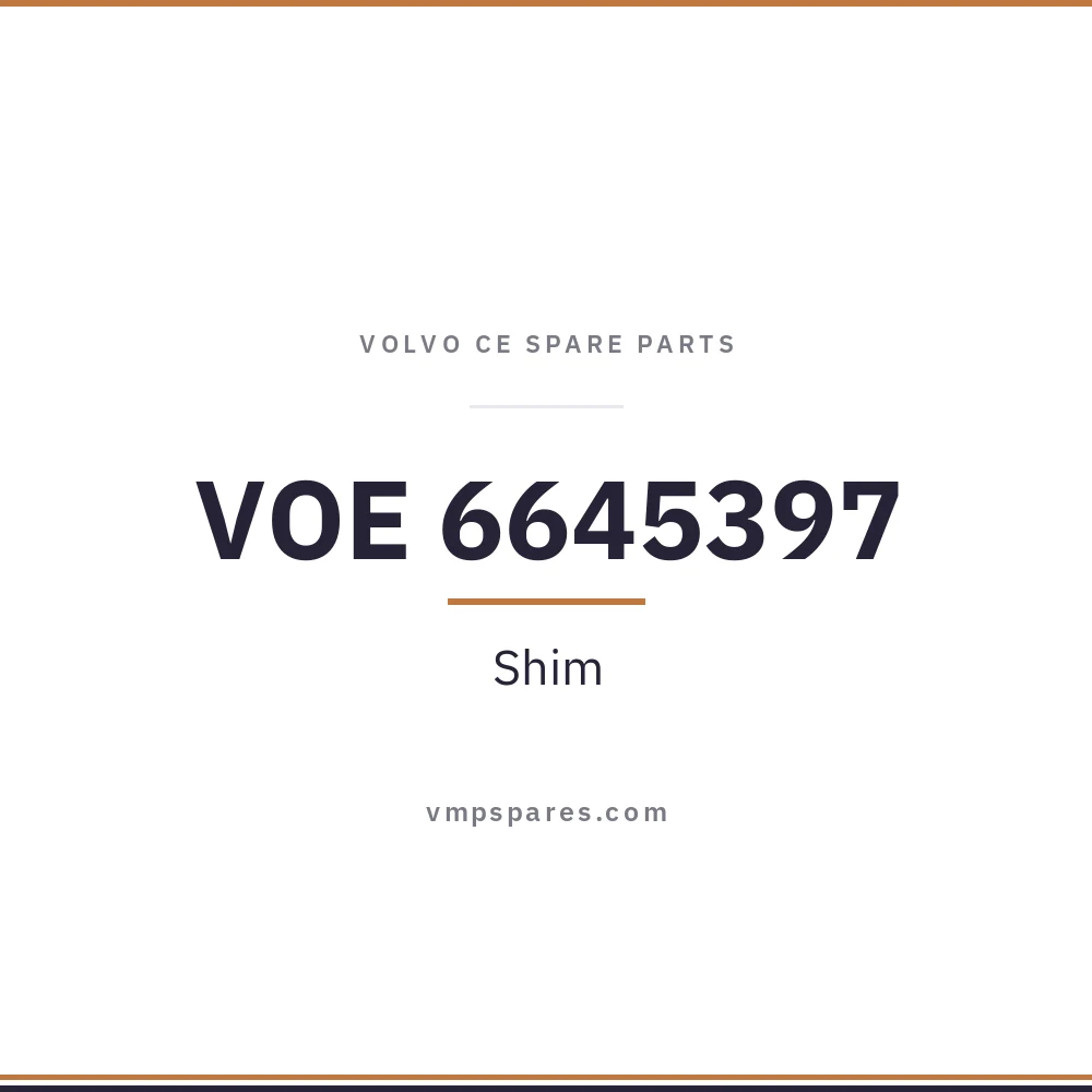 VOE 6645397 – Shim