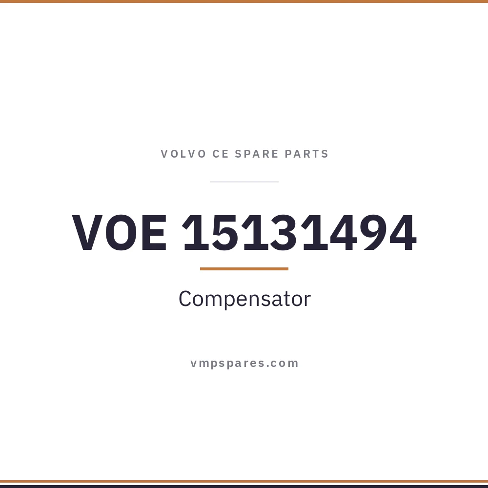 VOE 15131494 – Compensator