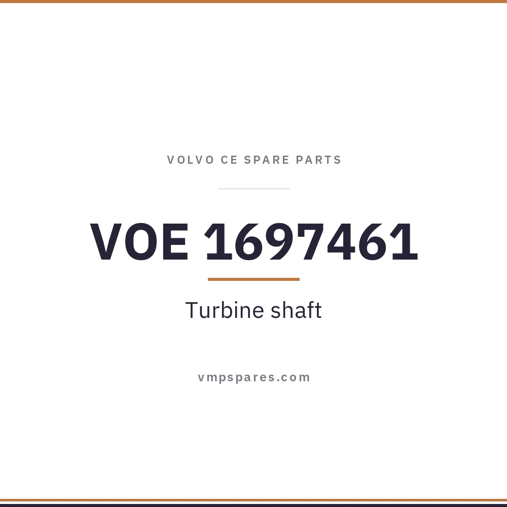 VOE 1697461 – Turbine shaft