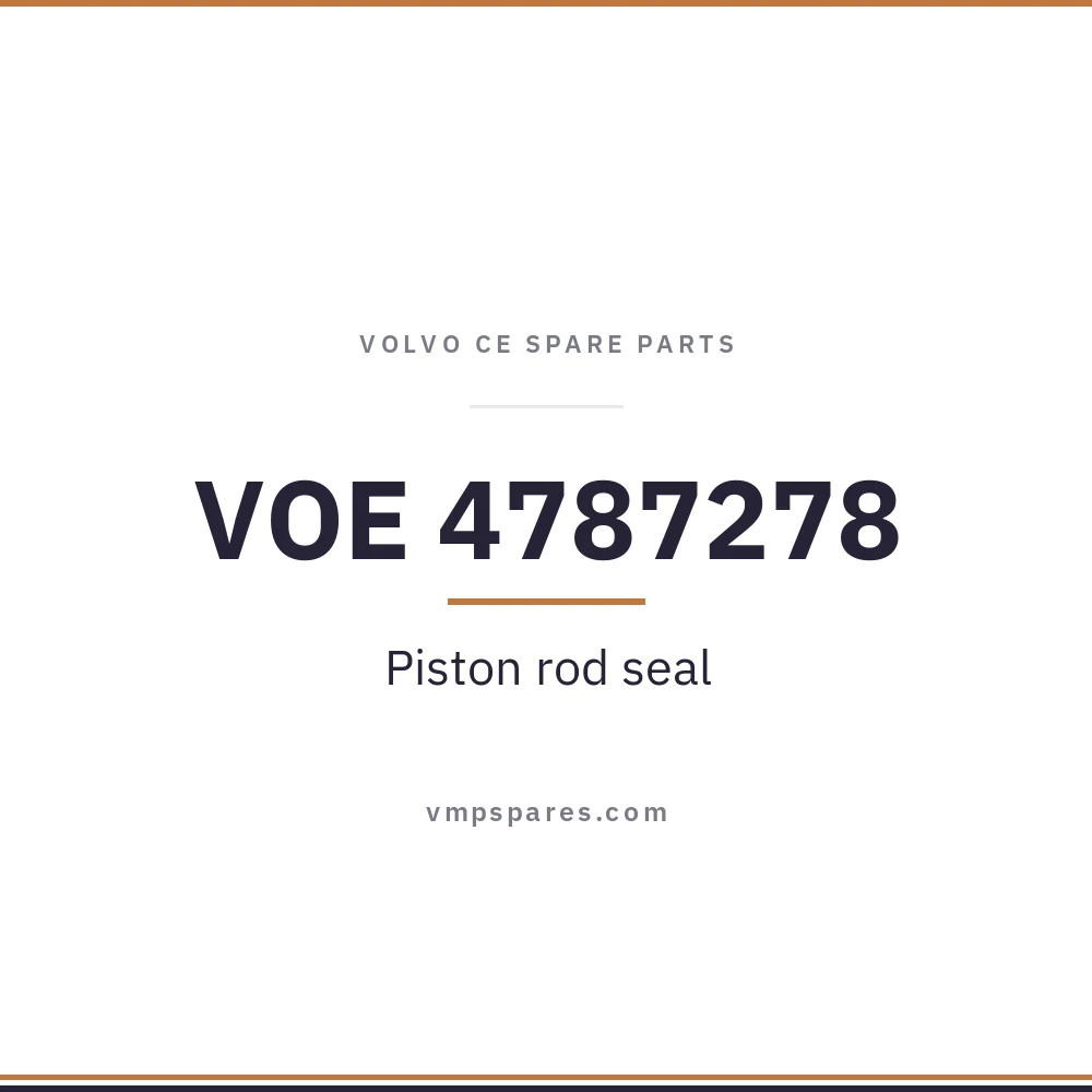 VOE 4787278 – Piston rod seal