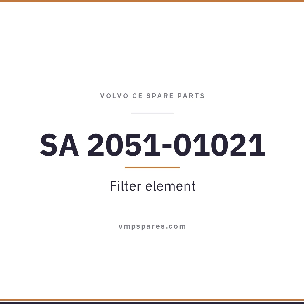 SA 2051-01021 – Filter element