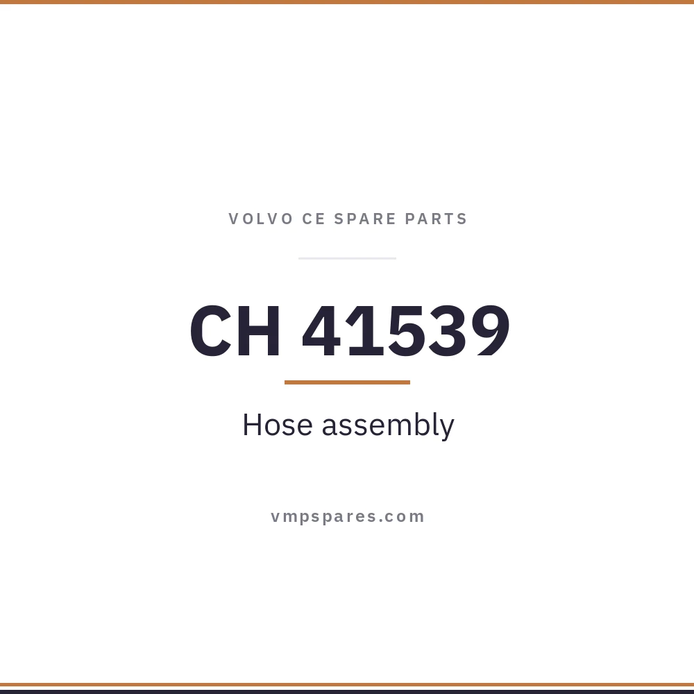 CH 41539 – Hose assembly