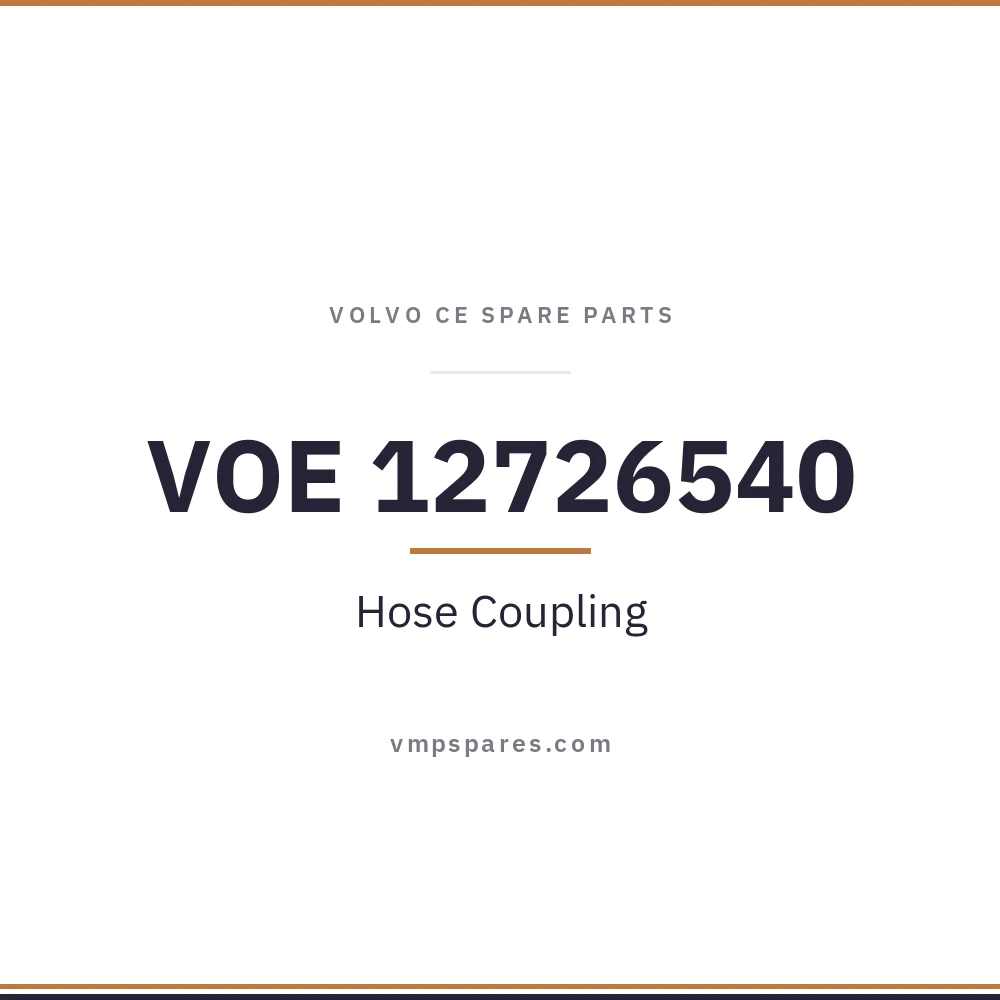 VOE 12726540 – Hose Coupling