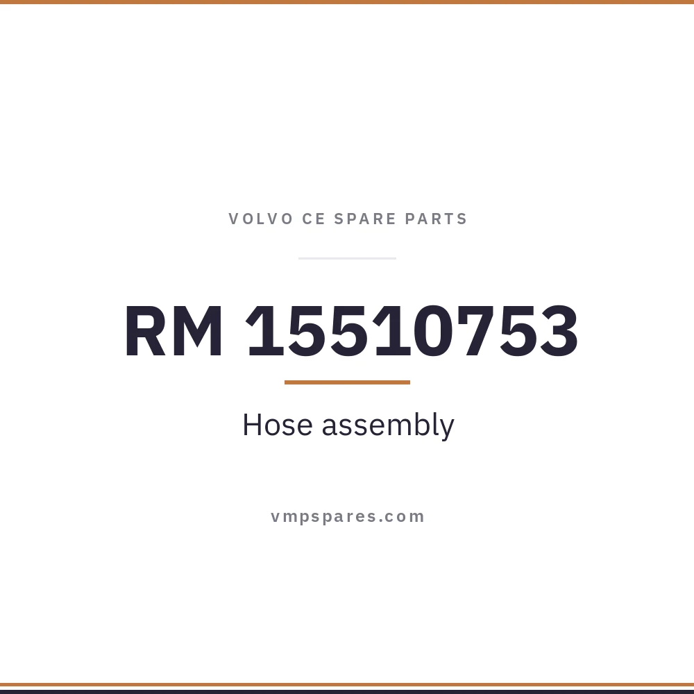 RM 15510753 – Hose assembly