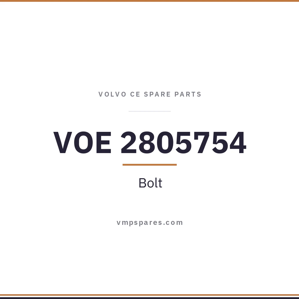 VOE 2805754 – Bolt