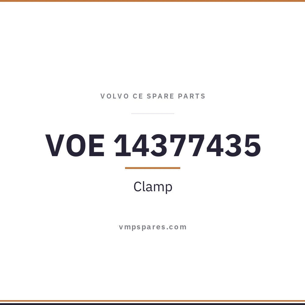 VOE 14377435 – Clamp