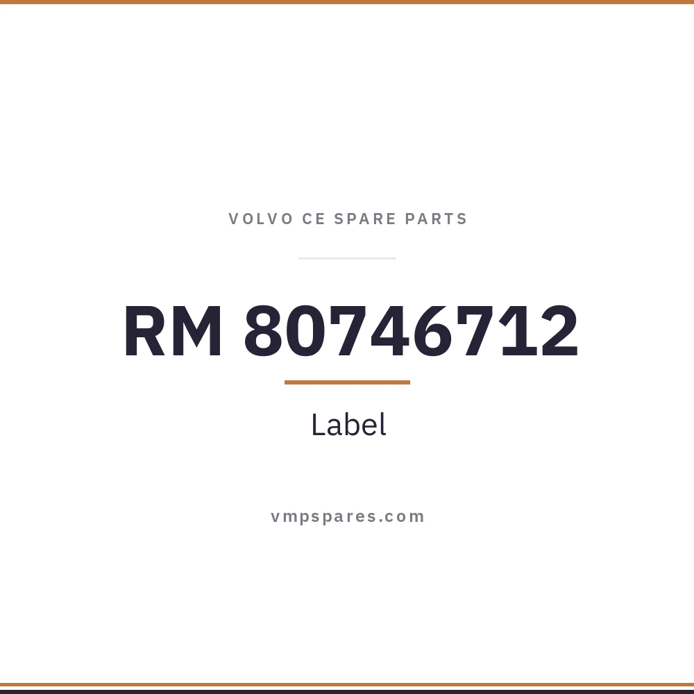 RM 80746712 – Label
