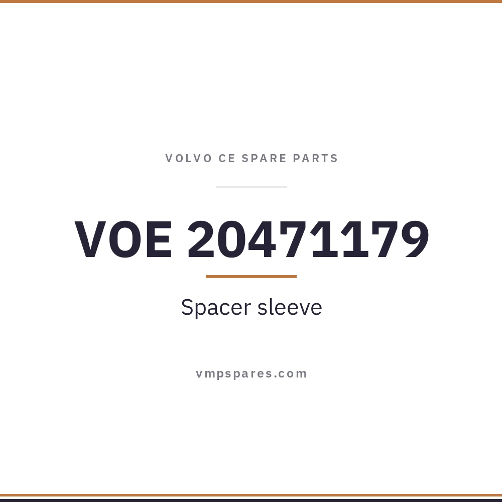 VOE 20471179 – Spacer sleeve
