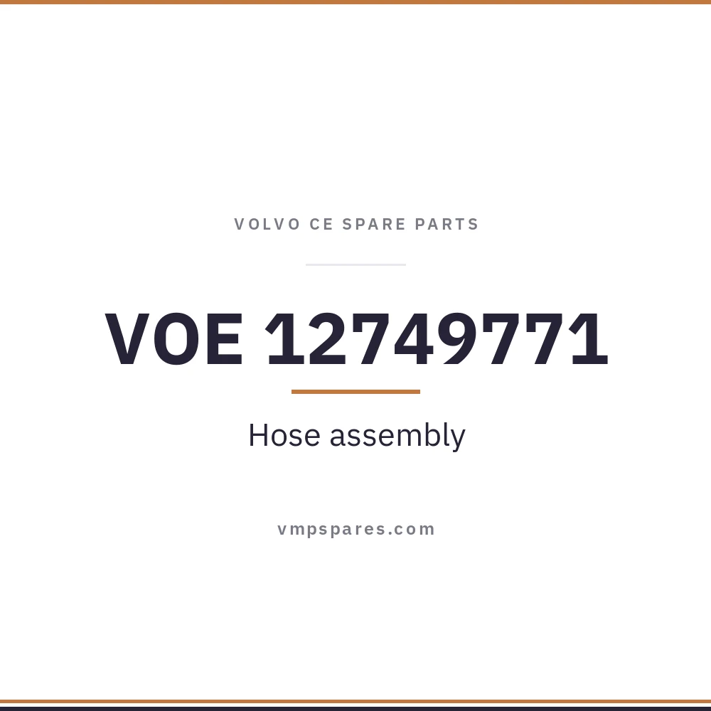 VOE 12749771 – Hose assembly