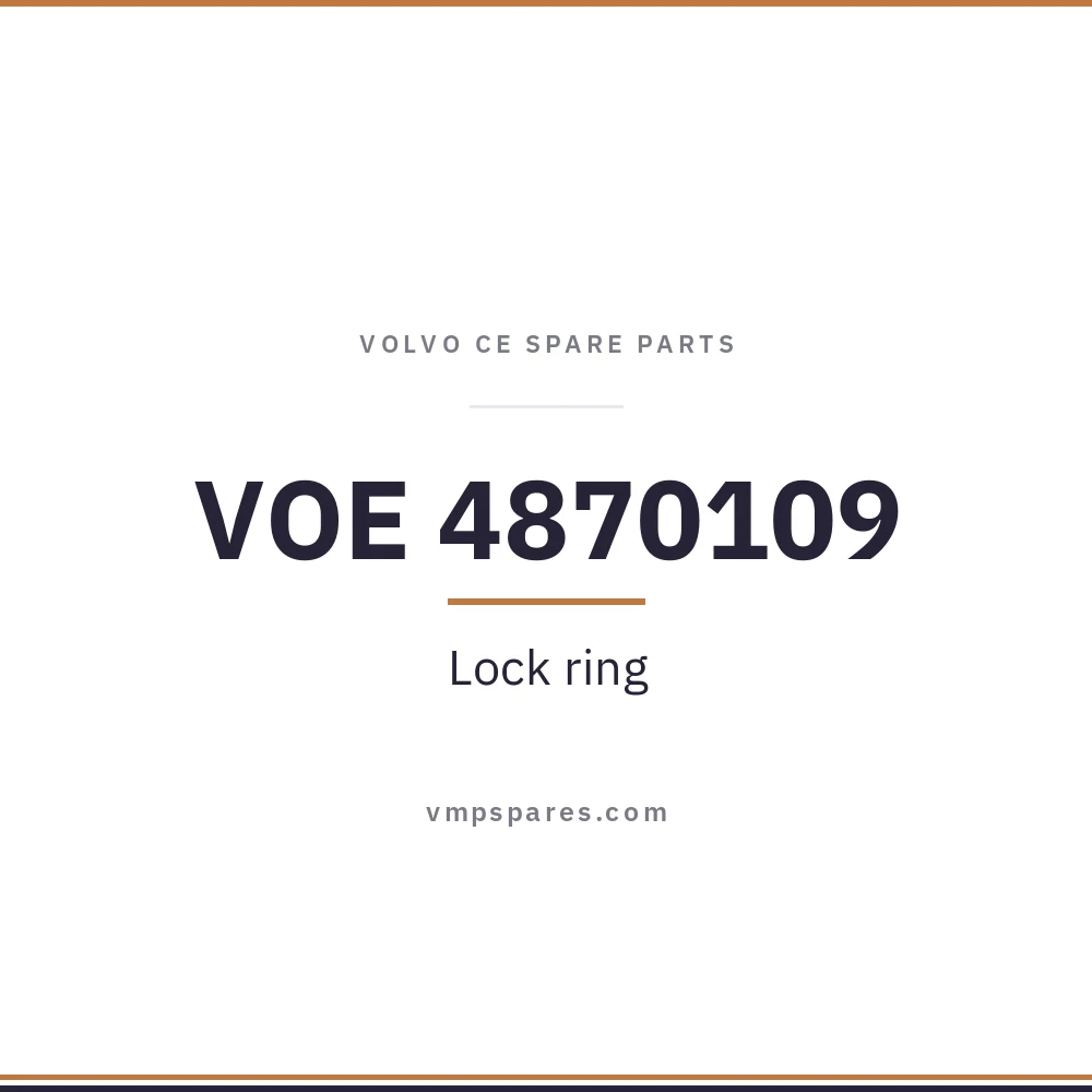 VOE 4870109 – Lock ring