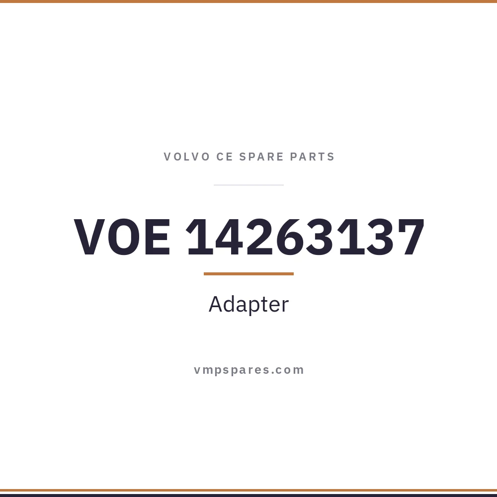 VOE 14263137 – Adapter