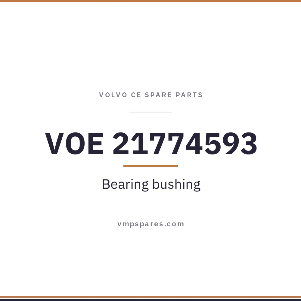 VOE 21774593 – Bearing bushing
