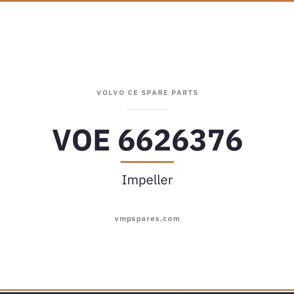 VOE 6626376 – Impeller