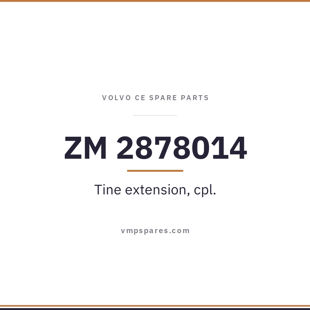 ZM 2878014 – Tine extension, cpl.
