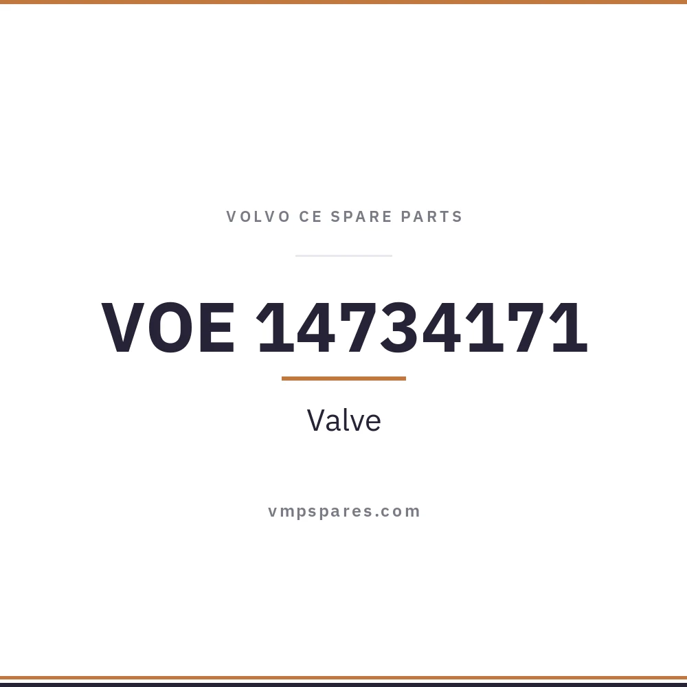 VOE 14734171 – Valve