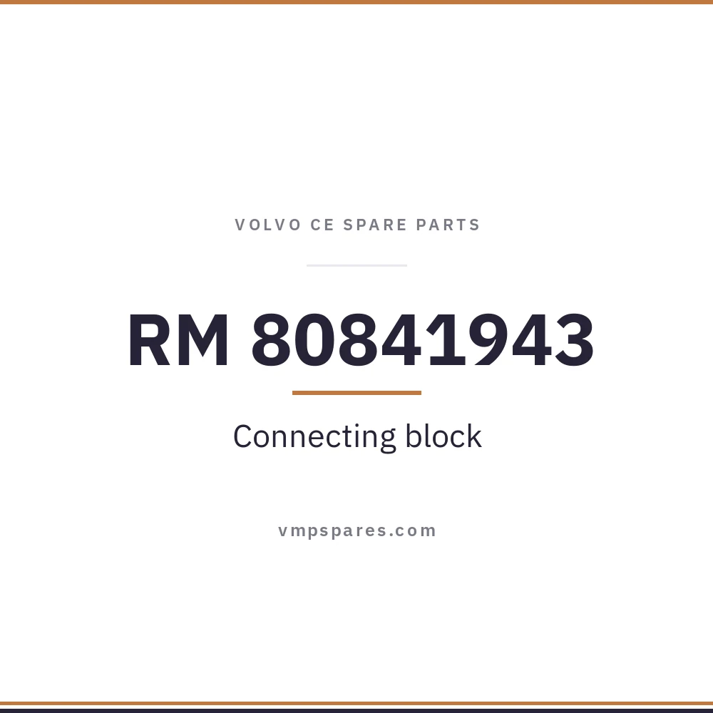 RM 80841943 – Connecting block