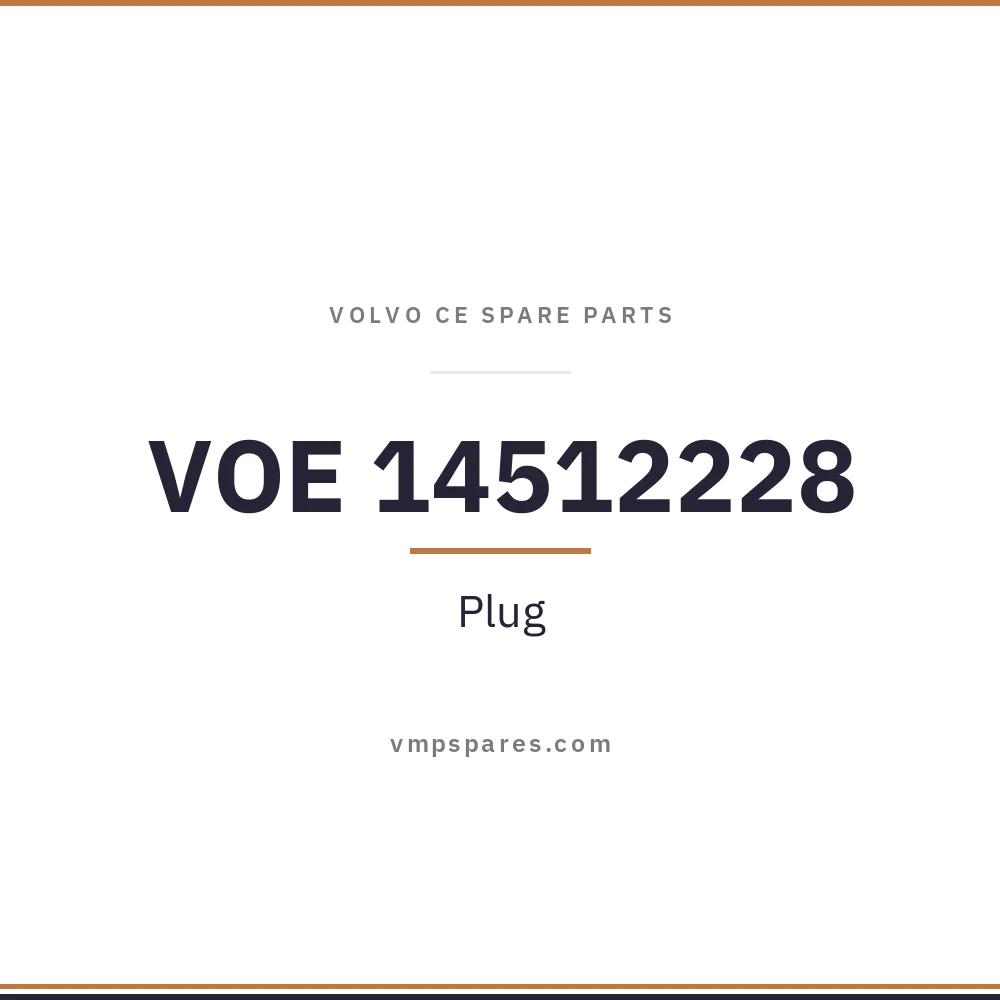 VOE 14512228 – Plug