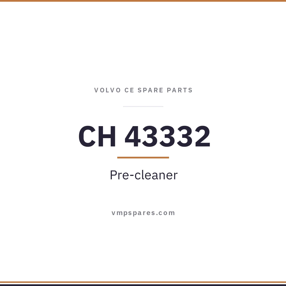 CH 43332 – Pre-cleaner