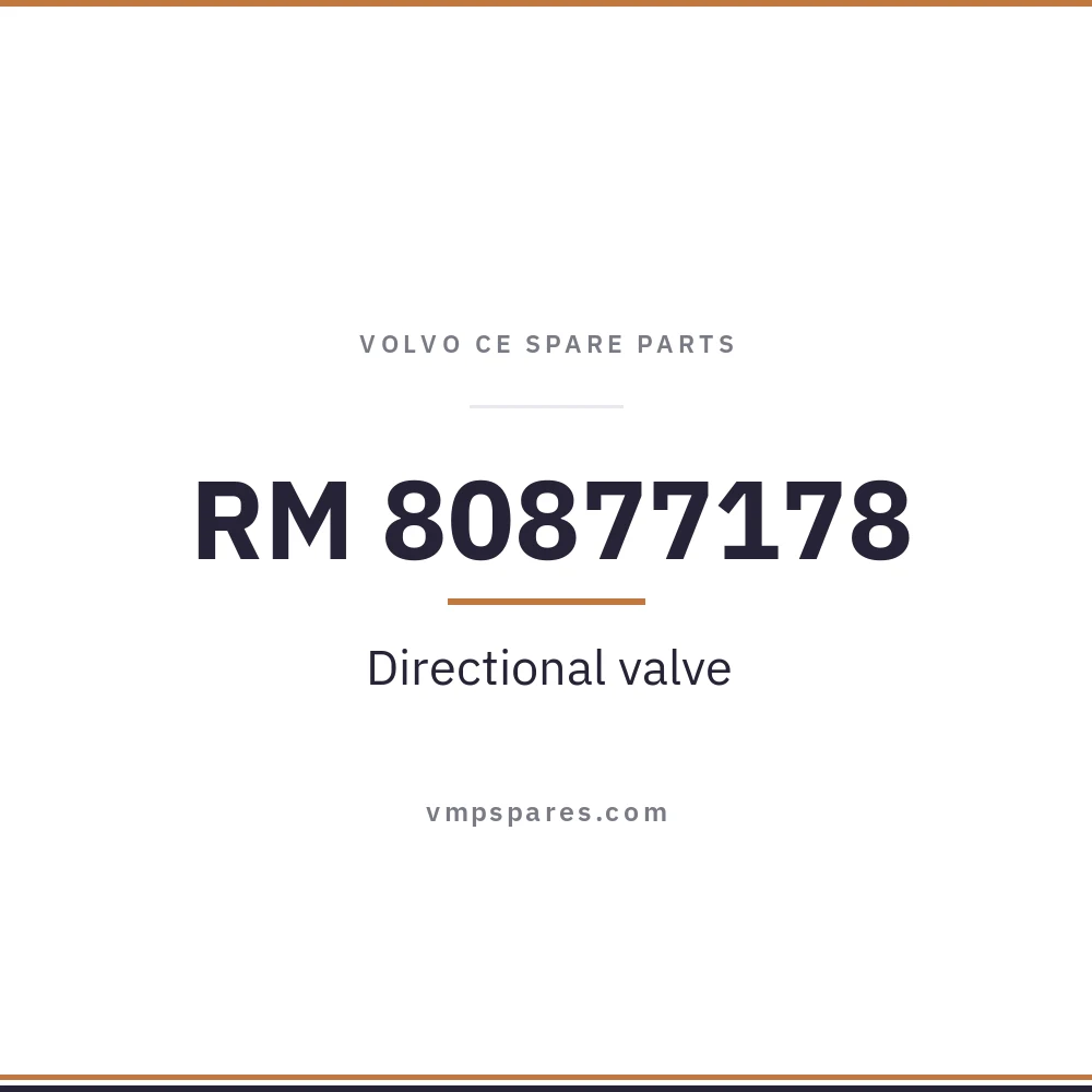 RM 80877178 – Directional valve
