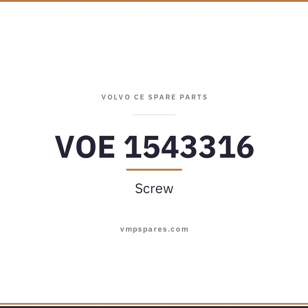 VOE 1543316 – Screw