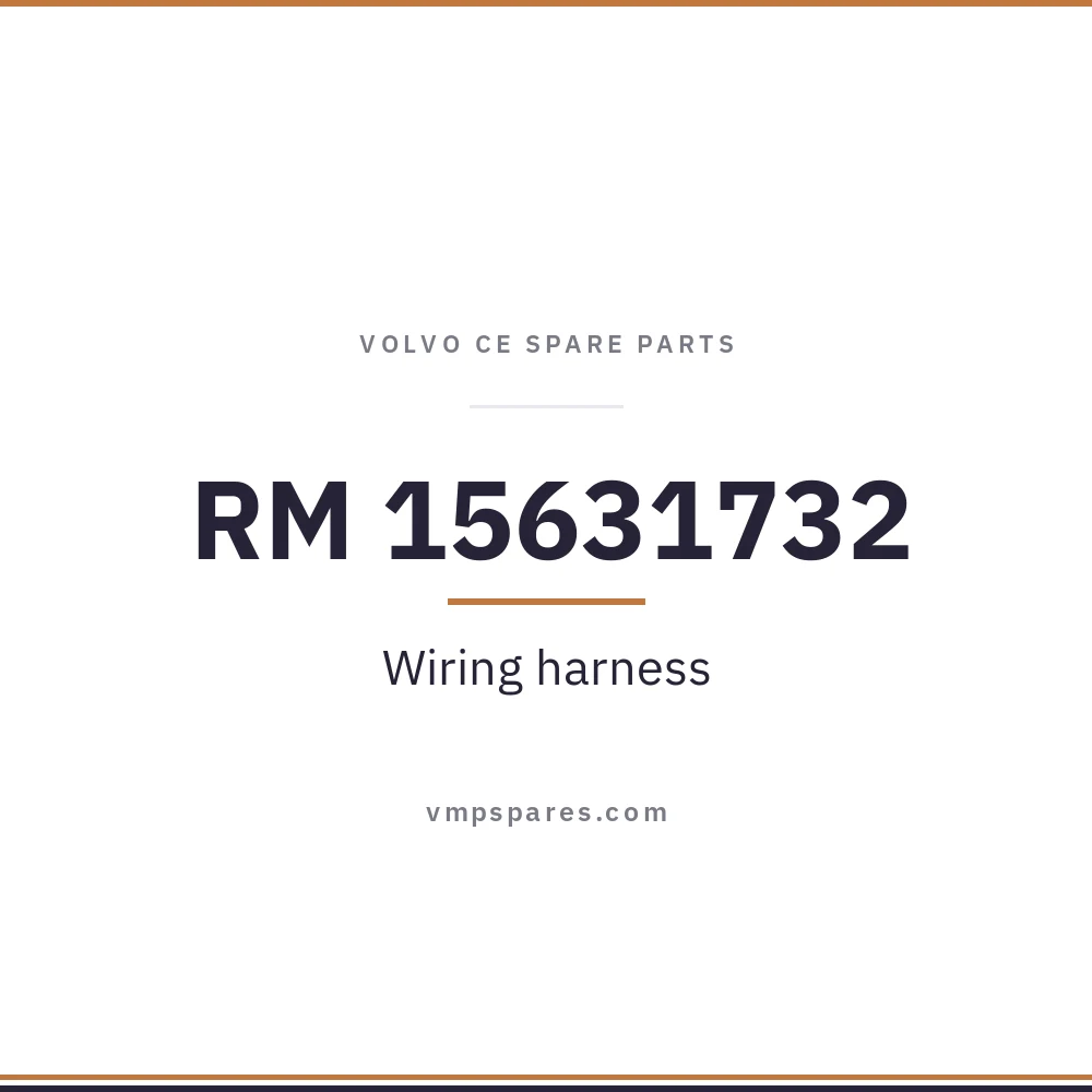 RM 15631732 – Wiring harness