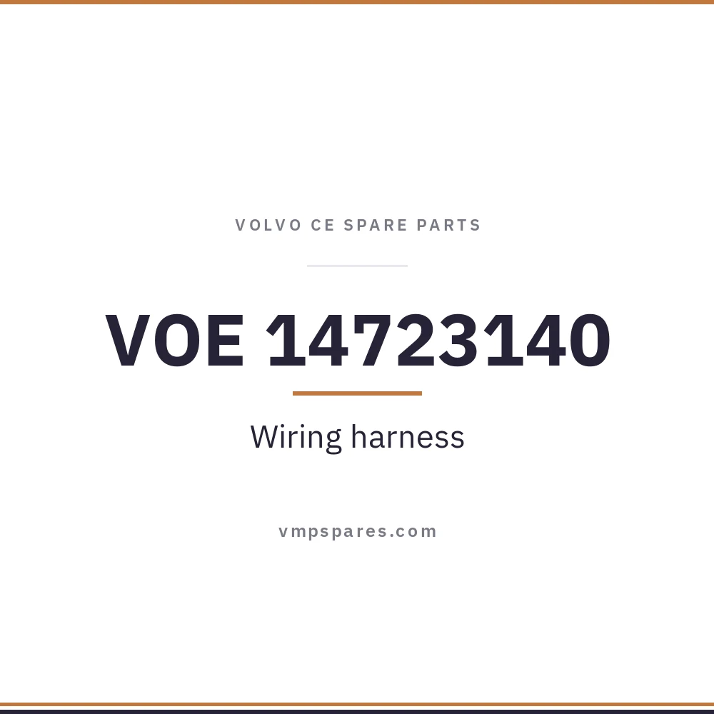 VOE 14723140 – Wiring harness