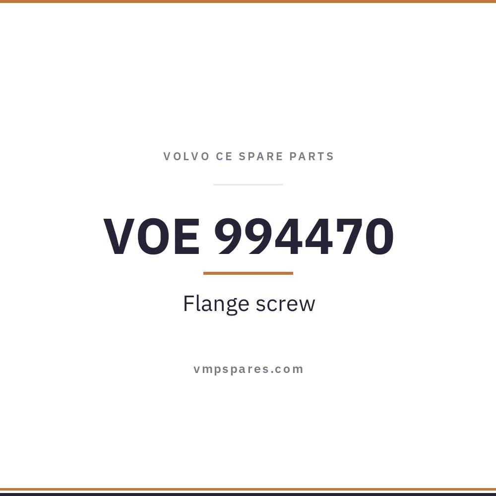 VOE 994470 – Flange screw