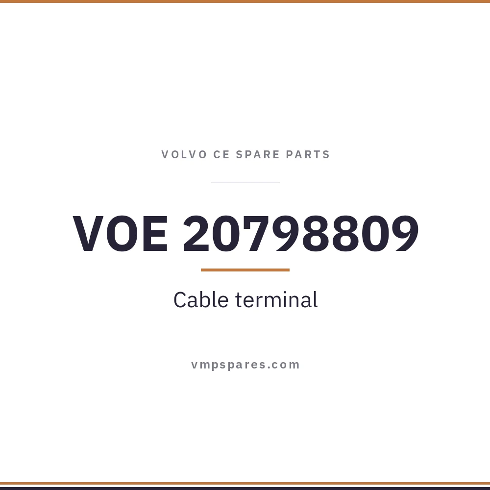 VOE 20798809 – Cable terminal