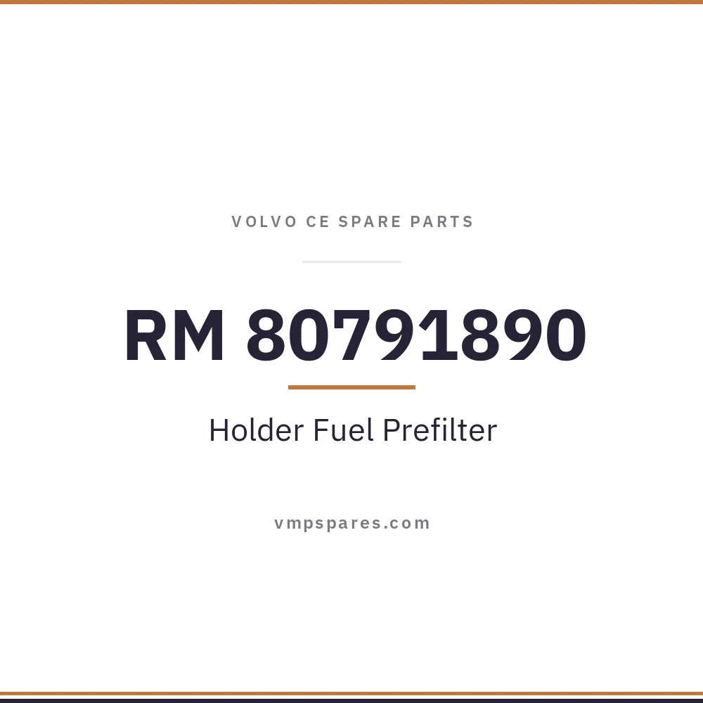 RM 80791890 – Holder Fuel Prefilter