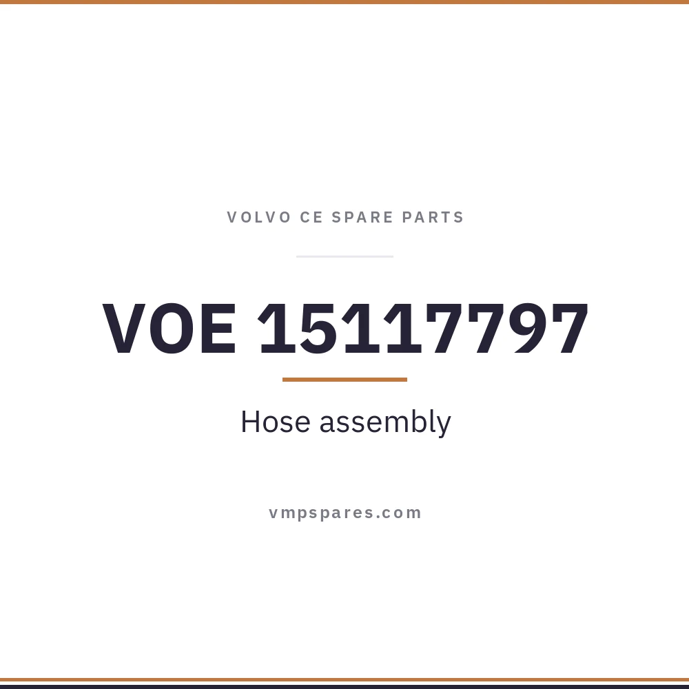VOE 15117797 – Hose assembly