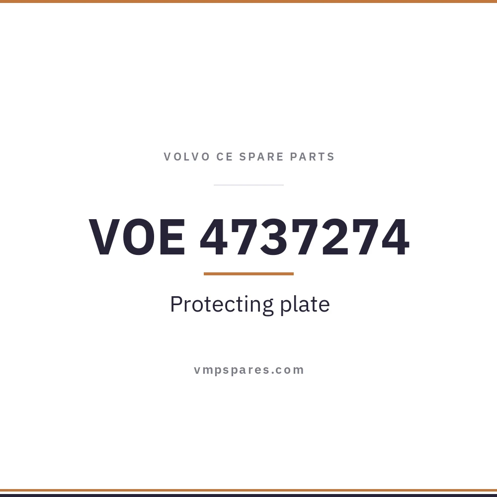 VOE 4737274 – Protecting plate