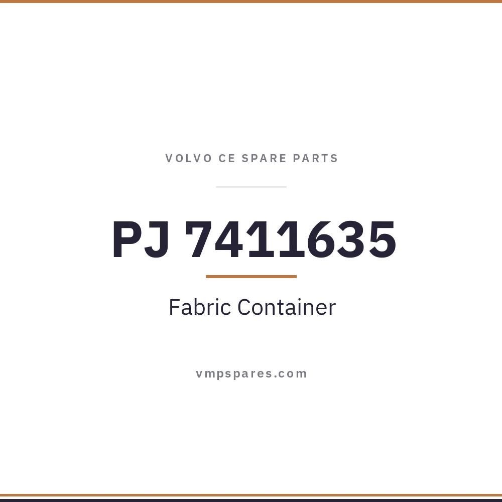 PJ 7411635 – Fabric Container