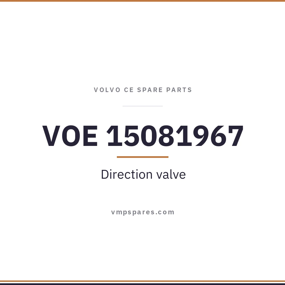 VOE 15081967 – Direction valve